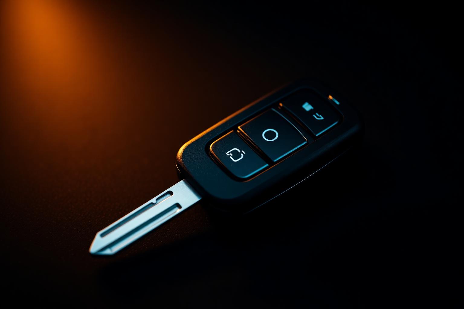Chave codificada automotiva premium